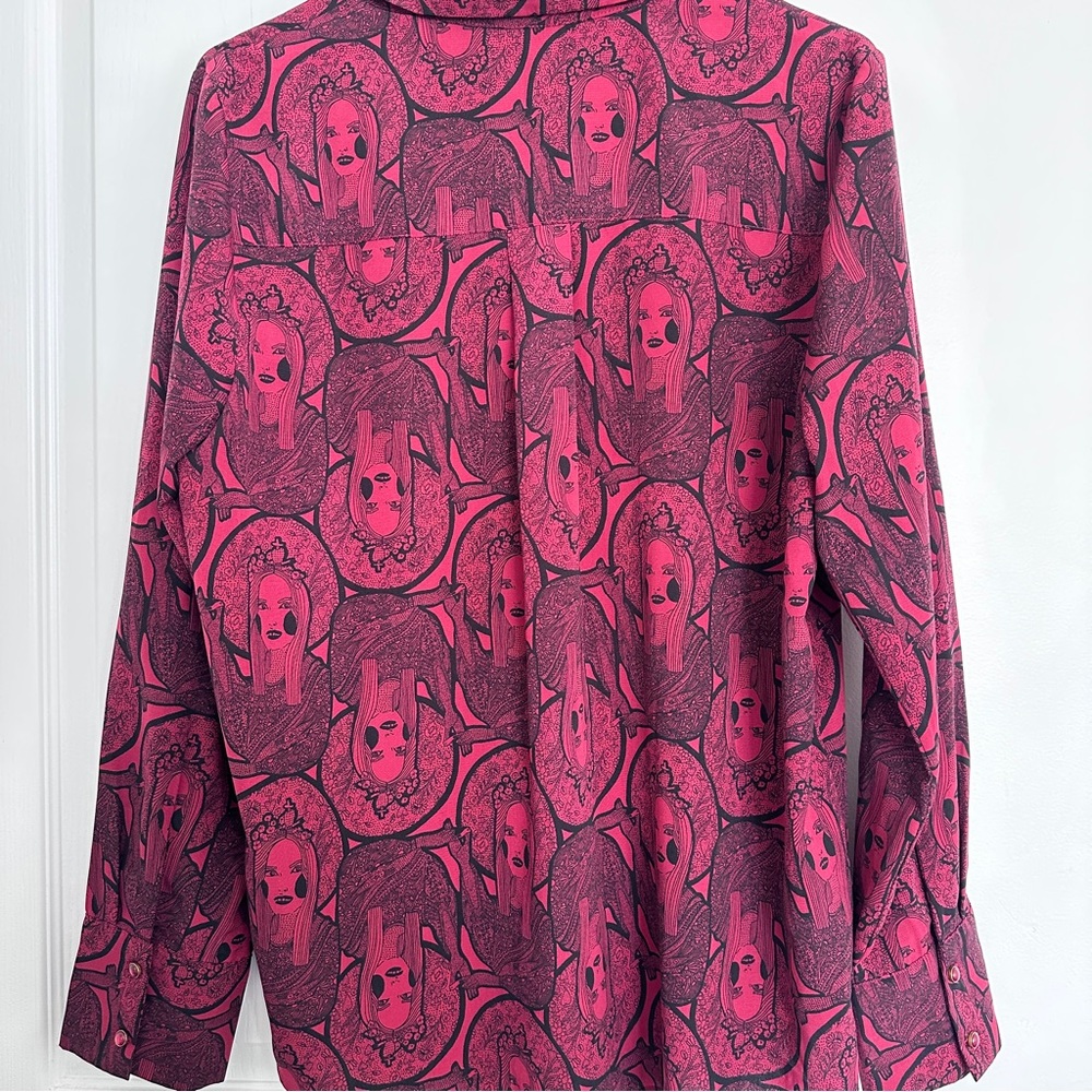 Simons Icone Red Gothic Longsleeves - Picture 8 of 14